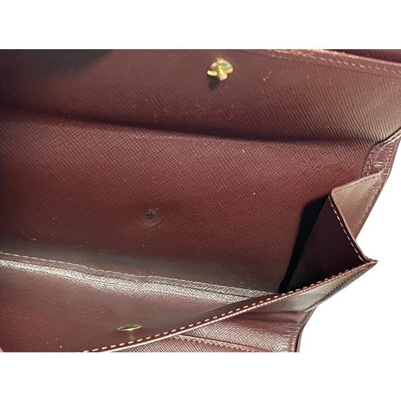 Louis Vuitton Pink Red Denim Long Wallet - Picture 4 of 7